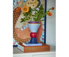 Bloomingville - Trilla vaza - daugiaspalvė - keraminė