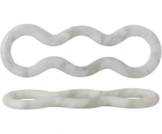 Bloomingville – Vivien Trivet – žalia – marmuras