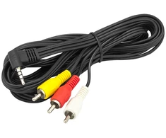 Blow Pūskite Jungtis PLUG 3.5 4P-3xRCA 2.5m