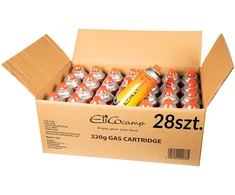 Blow Universali dujų ELICO CAMP 220G (28 vnt) 393ml Kasetė