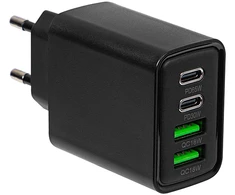 Blow Tinklo įkroviklis USBx2 lizdas + USB-C QC+PD 65W