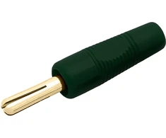 Blow 8443# Wtyk banan przykręcany žalia 44mm auksinė hq