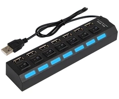 Blow USB skirstytuvas WT.A-7xGN.A HUB-06 juodas