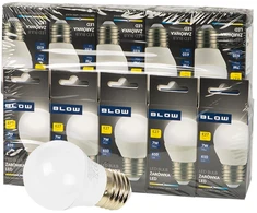 Blow 87-436# Żarówka led e27 g45 eco 7w neutralna 10vnt