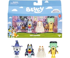 Bluey - 4 figūrėlių rinkinys - Helovinas (90266)