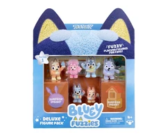 BLUEY Fuzzies – Figūrėlių gerbėjų numylėtiniai – 8 vnt. pakuotė (90454)