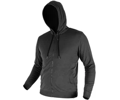 Neo Bluza, COMFORT užtraukiamas džemperis su gobtuvu, pilkas, S dydis