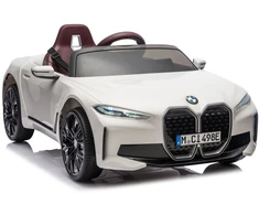 Lean Cars Elektromobilis BMW I4 4x4 JE1009 baltas