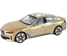 Rastar Nuotoliniu būdu valdomas automobilis BMW i4 1:14 auksinis