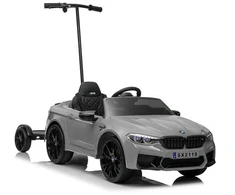 Vienvietis elektromobilis vaikams Lean Cars BMW M5, pilkas