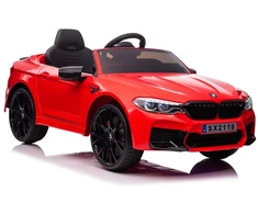 Elektromobilis vaikams Lean Cars BMW M5, raudonas
