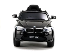 BMW X6 akumuliatorinis automobilis – juodai dažytas