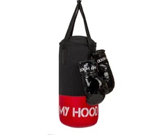 Bokso maišas su pirštinėmis „My Hood“ 4kg, 4-10 metų (201042)