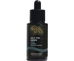 Bondi Sands Self Tan Drops savaiminio įdegio lašai veidui ir kūnui, atspalvis: Dark, 30 ml