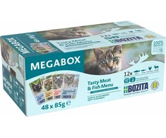 Bozita - kačių maišelis CIS Megabox - 48x85g