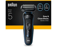 Braun - 5 serijos elektrinis skustuvas - mėlynas