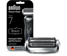 „Braun“ – 7 serijos elektrinis skustuvas – originali keičiama galvutė, 74S – sidabrinis