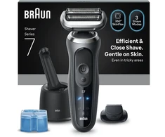 Barzdaskutė Braun 72-G7200CC elektrinis skustuvas, 7 serijos, pilkas