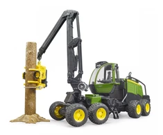 Bruder John Deere 1270g kombainas su medžio šaka