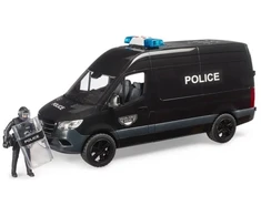 Bruder Policijos automobilis MB Sprinter su policininko figūrėle