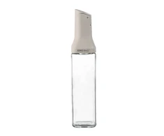 King Hoff Buteliukas Butelis su pilstymo antgaliu 500 ml aliejui ir actui, stiklinis, kinghoff, kh-2004
