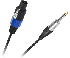 Cabletech Kabelio JACK 6.3 kištukas - STC kištukas 5m HQ
