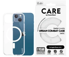 Panzer Glass „CARE by PanzerGlass“ – baltos spalvos „MagSafe iPhone 14/13“ dėklas