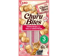 CHURU - Bites vištienos/tuno suktinukai su lašiša (3 vnt.) - (798.5062)
