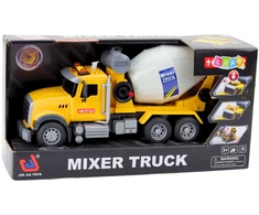 Lean Toys Žaislinis betono maišytuvas su šviesomis ir garsais
