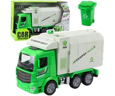 Lean Toys Žaislinis šiukšliavežis su šviesomis ir garsais 28 cm