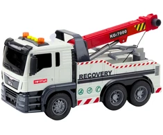 Lean Toys Kranas su reguliuojama strėle, šviesomis ir garsais