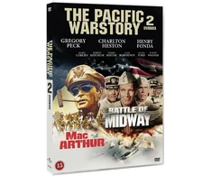 Classic Movies „Ramiojo vandenyno karo istorija“ – 2 diskų dėžutės rinkinys su Midway ir MacArthur filmu (riboto leidimo)