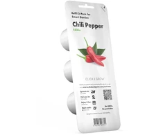 Click Grow „Click and Grow“ – „Smart Garden“ papildymo pakuotė, 3 vnt. – čili pipirai (SGR6X3)