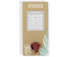 Compagnie De Provence – skysto Marselio muilo papildymo medvilnės gėlė 3 l (CDPSL03LCO)