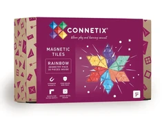 „Connetix“ – vaivorykštės geometrijos rinkinys, 30 detalių – (CT-R-00030-GE)