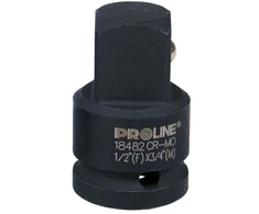 Cr-mo smūginis adapteris 3/4" galvutei - 1/2 kontakto, proline