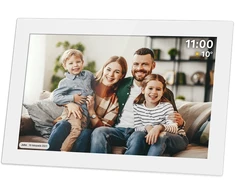 Kruger &amp; Matz skaitmeninis nuotraukų rėmelis FRAMEO Wi-Fi 10.1" baltas