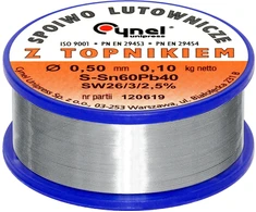 Cyna Skarda 0,50 mm/100 g Sn60Pb40 CYNEL