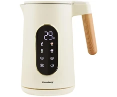 Virdulys, Elektrinis virdulys, 1,7 l, lietimui jautrus LED ekranas, temperatūros valdymas, Klausberg