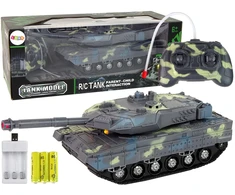 Lean Toys Nuotoliniu būdu valdomas tankas su garso efektais LeanToys