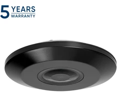 Czujnik 360 laipsnių judesio jutiklis IP20, 2000 W, itin plokščias - 2,5 cm, juodas