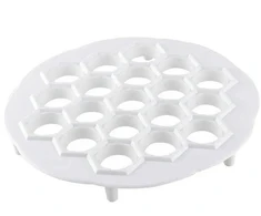 ATL Koldūnų forma, 19 angų, balta, 20 cm skersmens
