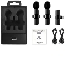 ATL DA704 belaidis USB-C prisegamas mikrofonas, 2 vnt.