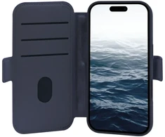 Dėklas „Dbramante1928“ – „Lynge MagSafe ICON“ – „iPhone 17“ – gilus vanduo