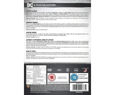 DC COMICS - 5 DVD kolekcijos rinkinys - Riboto leidimo - Teisingumo lyga - Nuostabioji moteris - Savižudžių būrys - Betmenas - Supermenas
