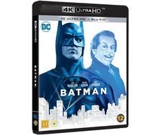 Dc Comics Betmenas (1989) 4K „Blu-ray“ (Jackas Nicholsenas ir Michaelas Keatonas)