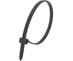 Dedra Direlis nailoninis 76x370 mm juoda 25 vnt