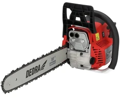 Dedra pjūklas Benzininis grandininis pjūklas 2,4 kW 58cc, 16"/40cm + 18"/45cm