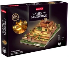 CubicFun 3D dėlionė Malborko pilis su LED