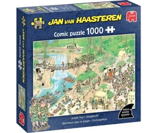 Dėlionė Jan van Haasteren – džiunglių turas (1000 vnt.)